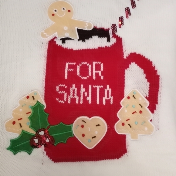 Christmas Sweater - Cookies for Santa - Picture 2 of 4